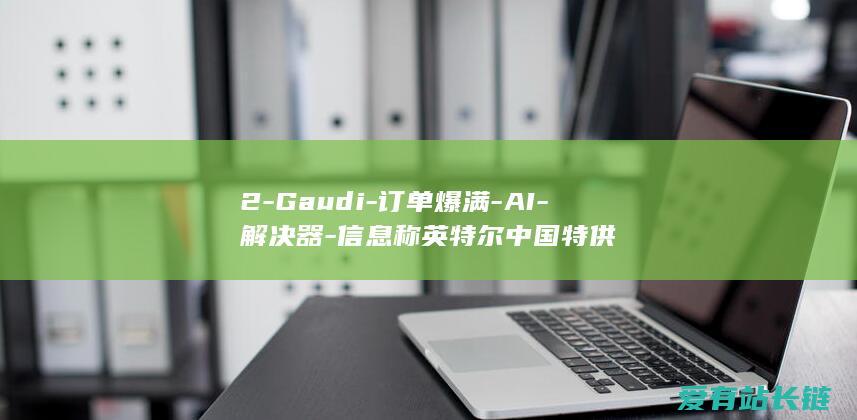 2-Gaudi-订单爆满-AI-解决器-信息称英特尔中国特供