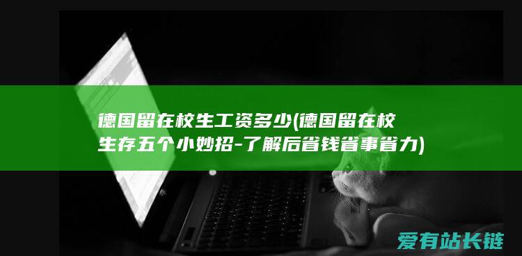 德国留在校生工资多少 (德国留在校生存五个小妙招-了解后省钱省事省力)